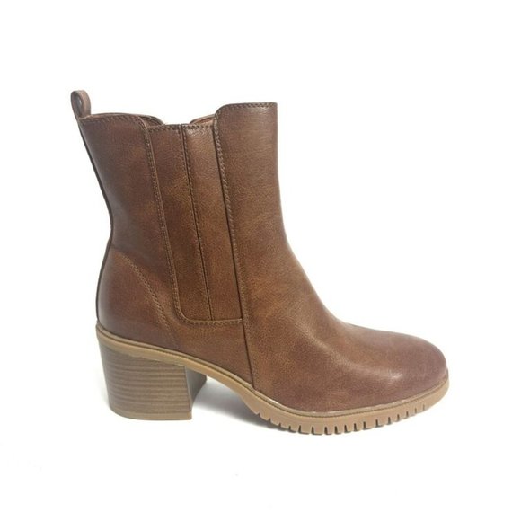 BareTraps Womens Feeney Boot Cognac Size 11 M - Picture 1 of 6